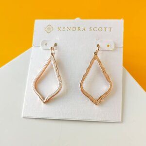 Sophia Rose Gold Drop Earrings by Kendra Scott